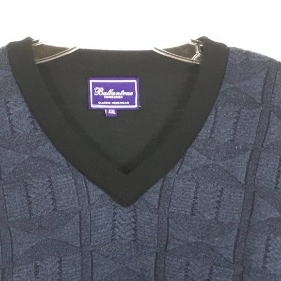 Ballantrae Edinburgh Retro Style Pullover Sweater - Picture 2 of 3